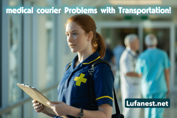 How the medical courier Problems with Transportation